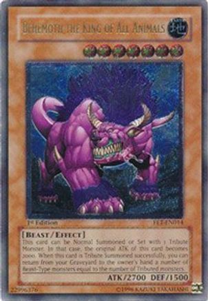 Behemoth the King of All Animals (UTR) (FET-EN014) - Flaming Eternity 1st Edition - Premium Yugioh Single from Konami - Just $27.98! Shop now at Game Crave Tournament Store