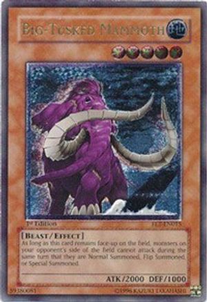 Big-Tusked Mammoth (UTR) (FET-EN015) - Flaming Eternity Unlimited - Premium Yugioh Single from Konami - Just $4.90! Shop now at Game Crave Tournament Store
