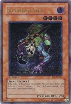 Shadowslayer (UTR) (FET-EN024) - Flaming Eternity 1st Edition - Premium Yugioh Single from Konami - Just $13.28! Shop now at Game Crave Tournament Store