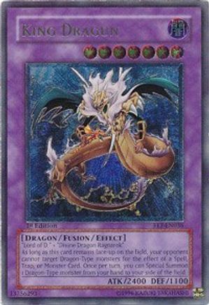 King Dragun (UTR) (FET-EN036) - Flaming Eternity Unlimited - Premium Yugioh Single from Konami - Just $55.96! Shop now at Game Crave Tournament Store