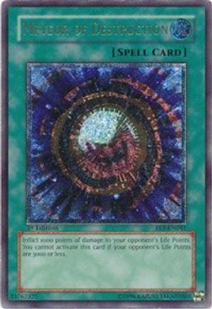 Meteor of Destruction (UTR) (FET-EN041) - Flaming Eternity Unlimited - Premium Yugioh Single from Konami - Just $6.95! Shop now at Game Crave Tournament Store