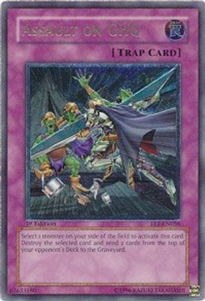 Assault on GHQ (UTR) (FET-EN056) - Flaming Eternity Unlimited - Premium Yugioh Single from Konami - Just $0.38! Shop now at Game Crave Tournament Store