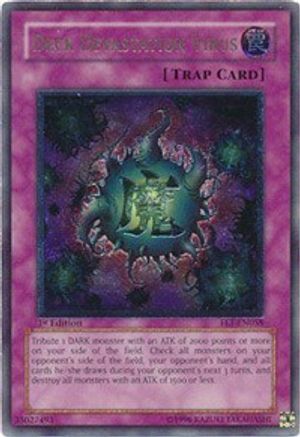 Deck Devastation Virus (UTR) (FET-EN058) - Flaming Eternity 1st Edition - Premium Yugioh Single from Konami - Just $271.75! Shop now at Game Crave Tournament Store