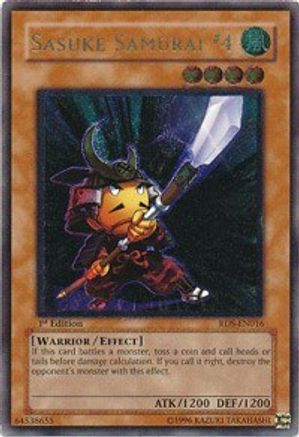Sasuke Samurai #4 (UTR) (RDS-EN016) - Rise of Destiny Unlimited - Premium Yugioh Single from Konami - Just $3.97! Shop now at Game Crave Tournament Store