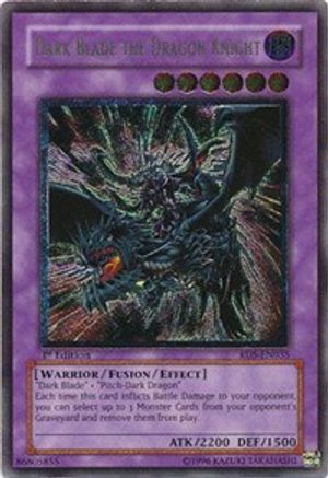 Dark Blade the Dragon Knight (UTR) (RDS-EN035) - Rise of Destiny Unlimited - Premium Yugioh Single from Konami - Just $14.39! Shop now at Game Crave Tournament Store