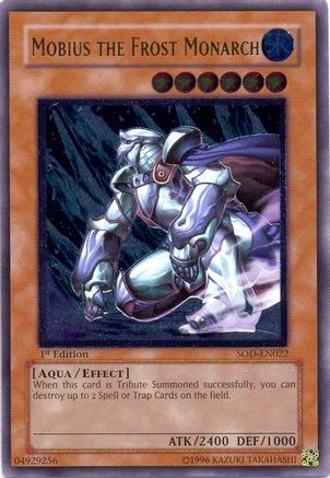 Mobius the Frost Monarch (UTR) (SOD-EN022) - Soul of the Duelist Unlimited - Premium Yugioh Single from Konami - Just $41.32! Shop now at Game Crave Tournament Store