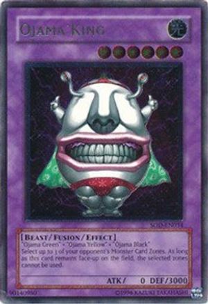 Ojama King (UTR) (SOD-EN034) - Soul of the Duelist 1st Edition - Premium Yugioh Single from Konami - Just $56.89! Shop now at Game Crave Tournament Store