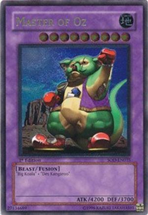 Master of OZ (UTR) (SOD-EN035) - Soul of the Duelist 1st Edition - Premium Yugioh Single from Konami - Just $29.47! Shop now at Game Crave Tournament Store