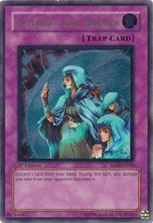 Hallowed Life Barrier (UTR) (SOD-EN060) - Soul of the Duelist Unlimited - Premium Yugioh Single from Konami - Just $7.19! Shop now at Game Crave Tournament Store