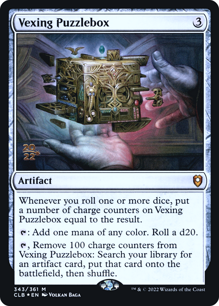 Vexing Puzzlebox (PCLB-343S) - Battle for Baldur's Gate Promos Foil - Premium MTG Single from Wizards of the Coast - Just $6.76! Shop now at Game Crave Tournament Store