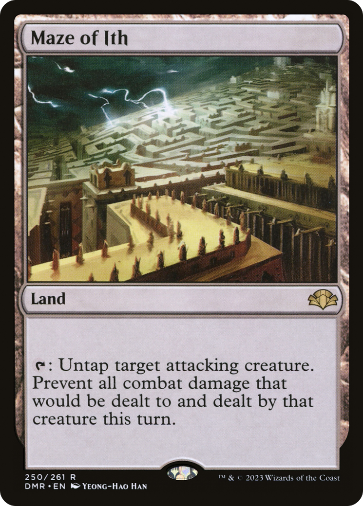 Maze of Ith (DMR-250) - Dominaria Remastered Foil - Premium MTG Single from Wizards of the Coast - Just $1.72! Shop now at Game Crave Tournament Store