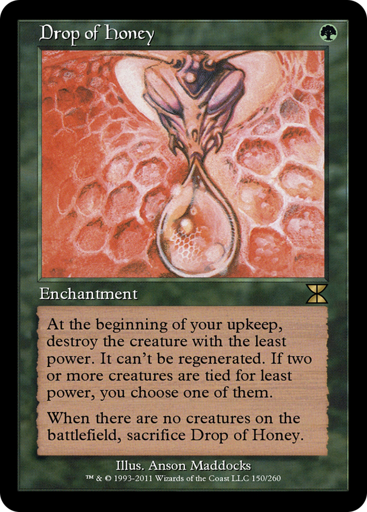 Drop of Honey (ME4-150) - Masters Edition IV - Premium MTG Single from Wizards of the Coast - Just $0! Shop now at Game Crave Tournament Store