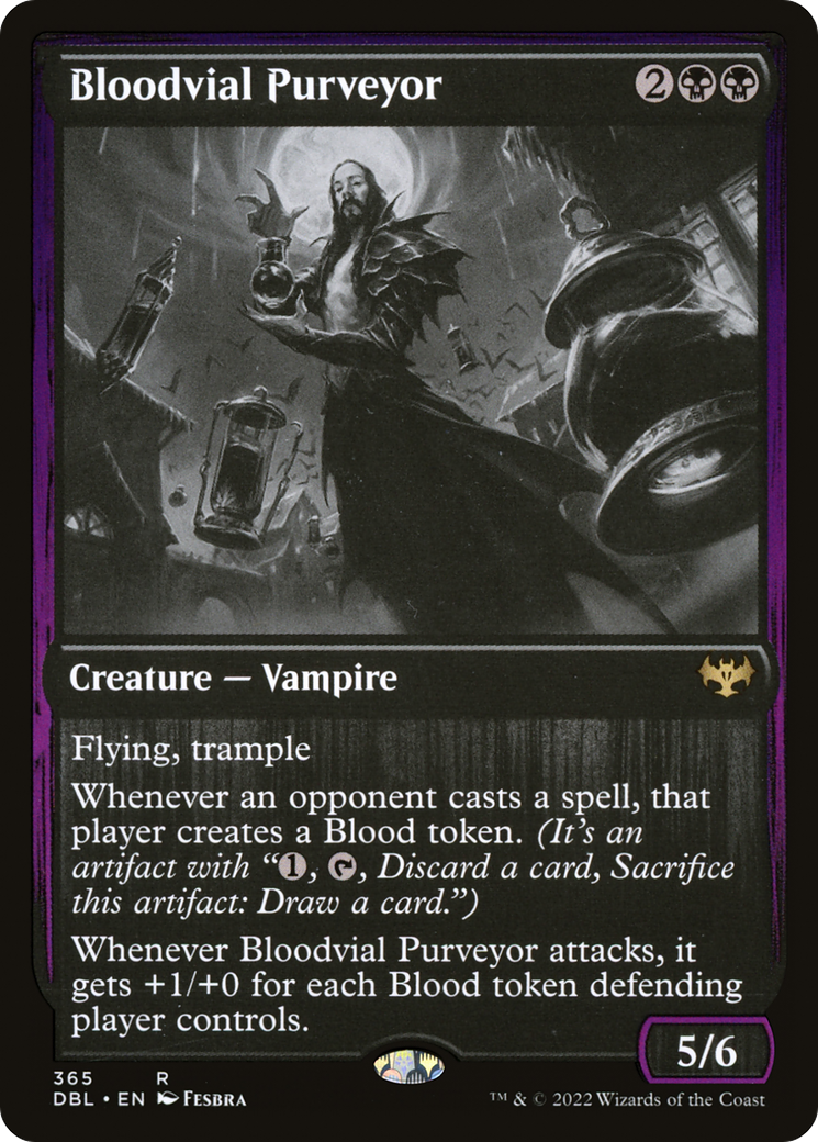 Bloodvial Purveyor (DBL-365) - Innistrad: Double Feature Foil - Premium MTG Single from Wizards of the Coast - Just $0.46! Shop now at Game Crave Tournament Store