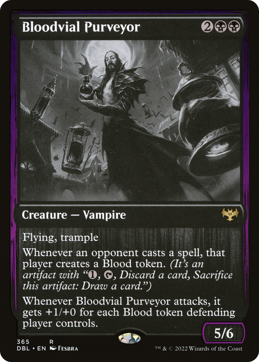 Bloodvial Purveyor (DBL-365) - Innistrad: Double Feature Foil - Premium MTG Single from Wizards of the Coast - Just $0.46! Shop now at Game Crave Tournament Store