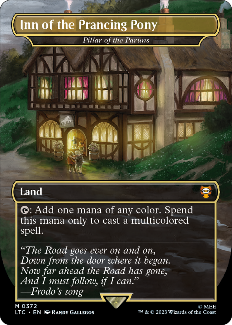 Pillar of the Paruns (LTC-372) - Tales of Middle-earth Commander / Inn of the Prancing Pony (Borderless) - Premium MTG Single from Wizards of the Coast - Just $4.10! Shop now at Game Crave Tournament Store