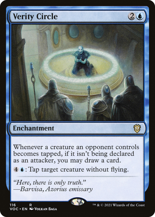 Verity Circle (VOC-116) - Crimson Vow Commander - Premium MTG Single from Wizards of the Coast - Just $0.70! Shop now at Game Crave Tournament Store