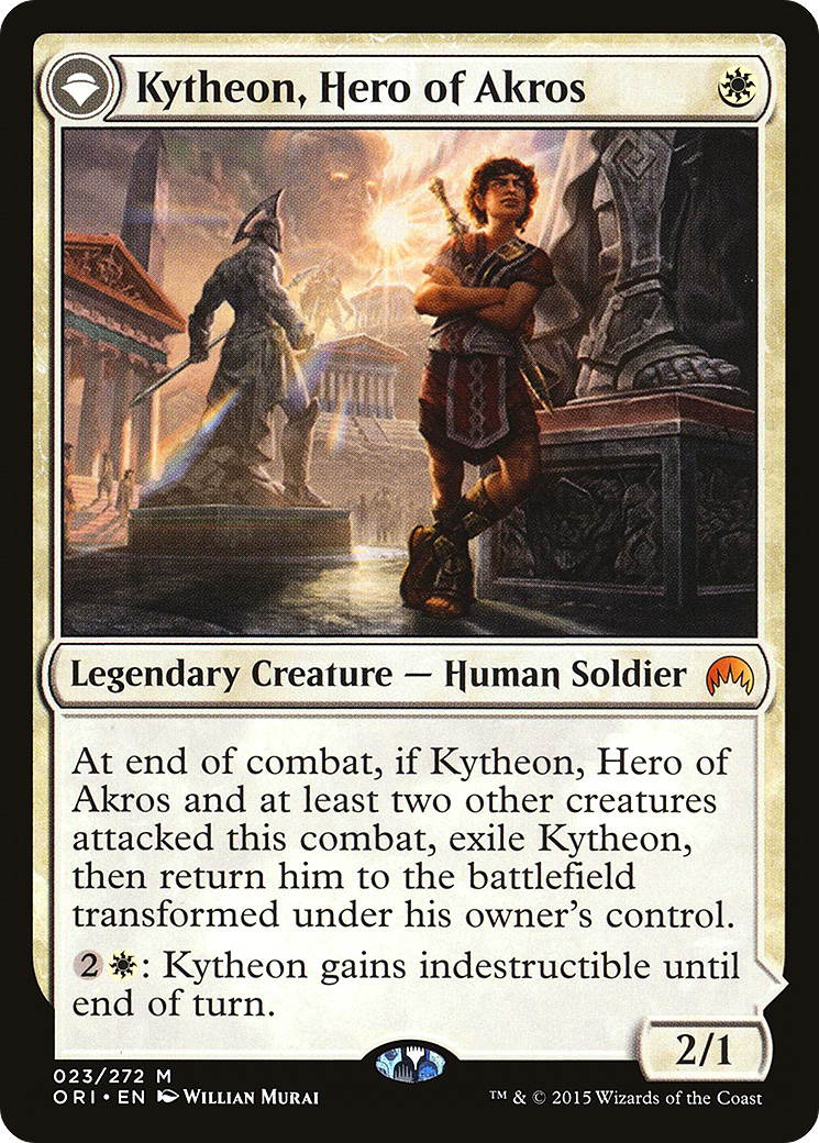 Kytheon, Hero of Akros // Gideon, Battle-Forged (ORI-023) - Magic Origins: (originpwdfc) - Premium MTG Single from Wizards of the Coast - Just $0.32! Shop now at Game Crave Tournament Store