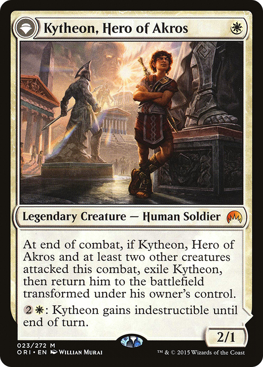 Kytheon, Hero of Akros // Gideon, Battle-Forged (ORI-023) - Magic Origins: (originpwdfc) - Premium MTG Single from Wizards of the Coast - Just $0.32! Shop now at Game Crave Tournament Store