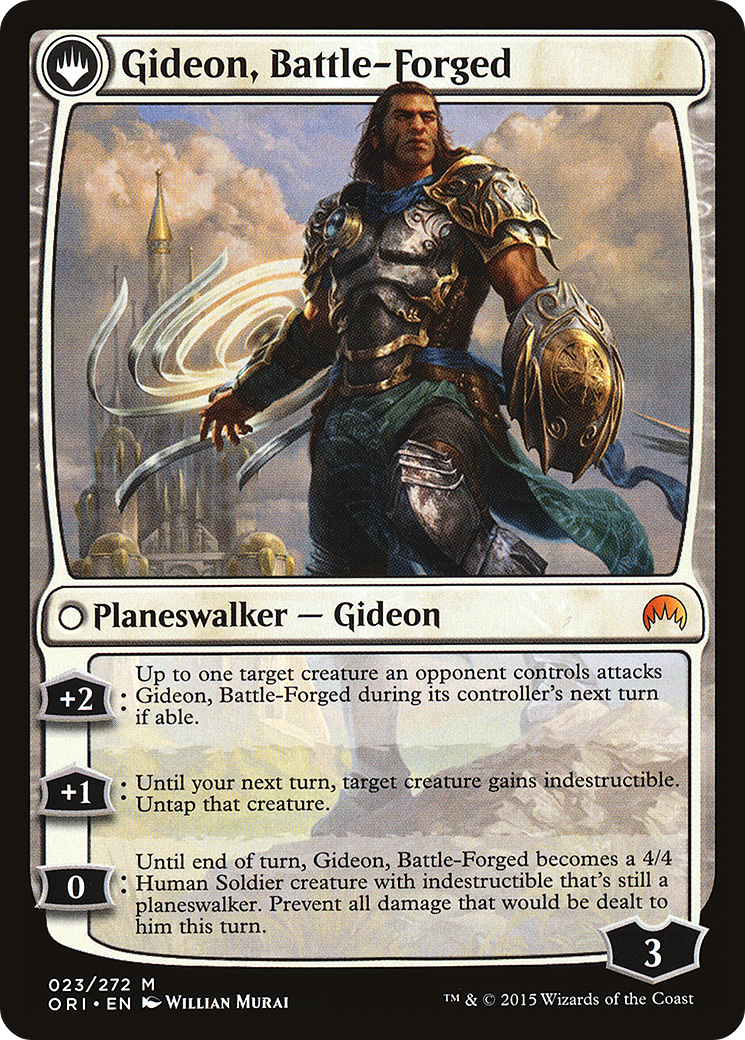 Kytheon, Hero of Akros // Gideon, Battle-Forged (ORI-023) - Magic Origins: (originpwdfc) - Premium MTG Single from Wizards of the Coast - Just $0.32! Shop now at Game Crave Tournament Store