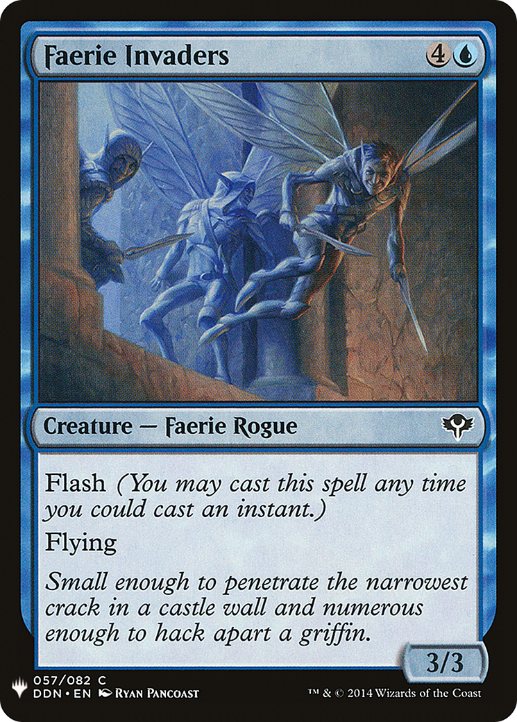 Faerie Invaders (MB1-372) - Mystery Booster - Premium MTG Single from Wizards of the Coast - Just $0.08! Shop now at Game Crave Tournament Store