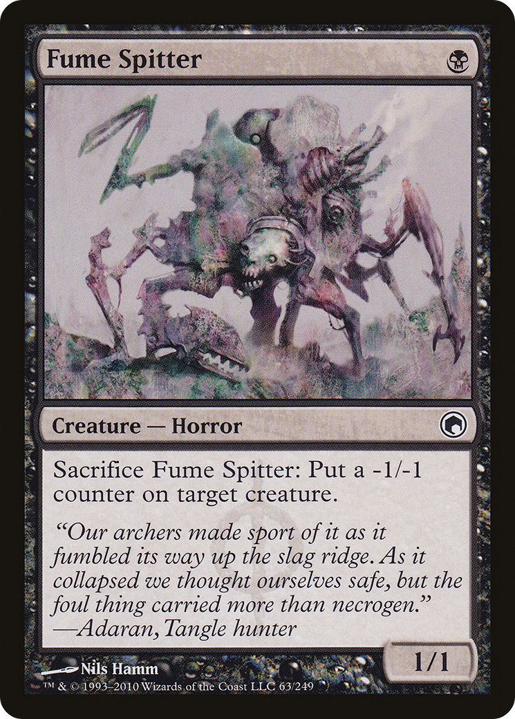 Fume Spitter (SOM-063) - Scars of Mirrodin Foil - Premium MTG Single from Wizards of the Coast - Just $0.21! Shop now at Game Crave Tournament Store