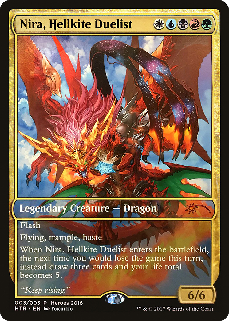 Nira, Hellkite Duelist (HTR16-003) - 2016 Heroes of the Realm - Premium MTG Single from Wizards of the Coast - Just $0! Shop now at Game Crave Tournament Store