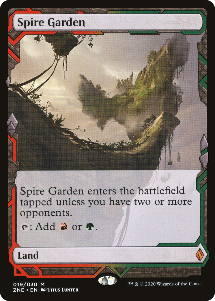 Spire Garden (ZNE-019) - Zendikar Rising Expeditions - Premium MTG Single from Wizards of the Coast - Just $11.02! Shop now at Game Crave Tournament Store