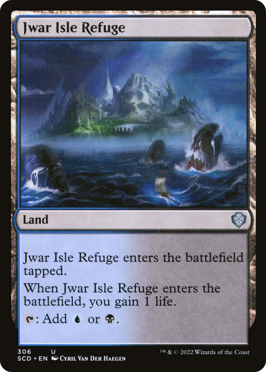 Jwar Isle Refuge (SCD-306) - Starter Commander Decks - Premium MTG Single from Wizards of the Coast - Just $0.08! Shop now at Game Crave Tournament Store