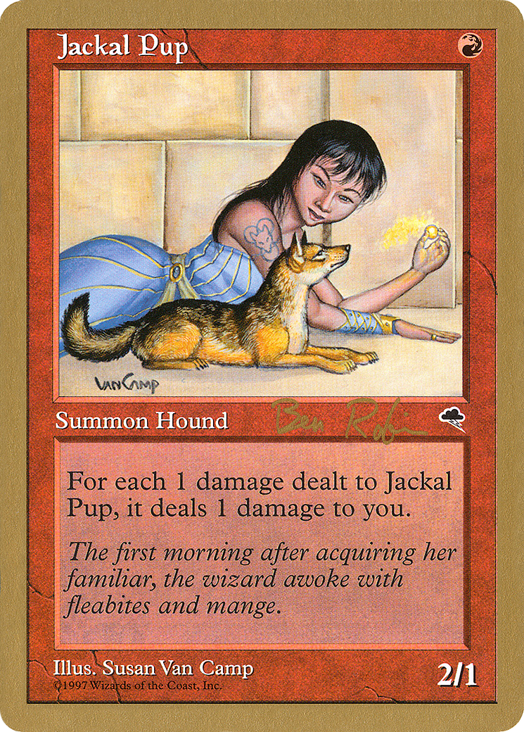 Jackal Pup (WC98-BR183) - World Championship Decks 1998 - Premium MTG Single from Wizards of the Coast - Just $0.26! Shop now at Game Crave Tournament Store