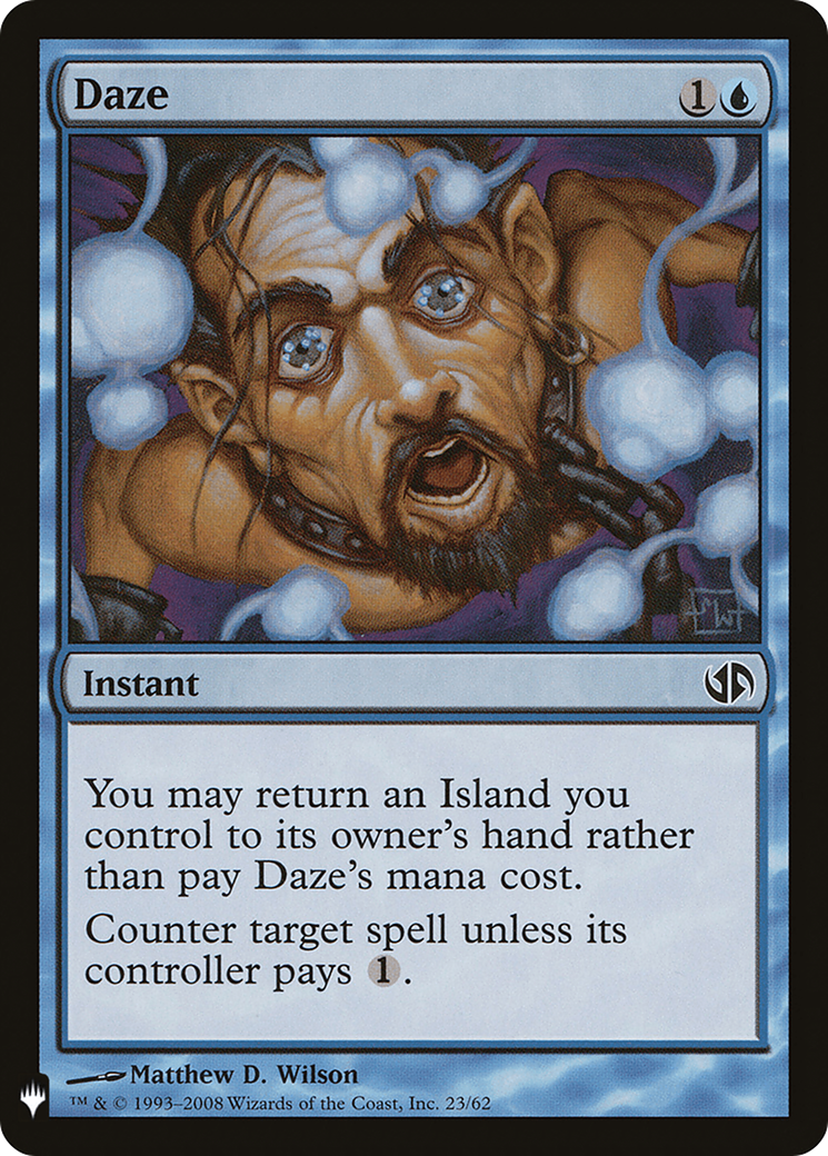 Daze (MB1-342) - Mystery Booster - Premium MTG Single from Wizards of the Coast - Just $0.60! Shop now at Game Crave Tournament Store