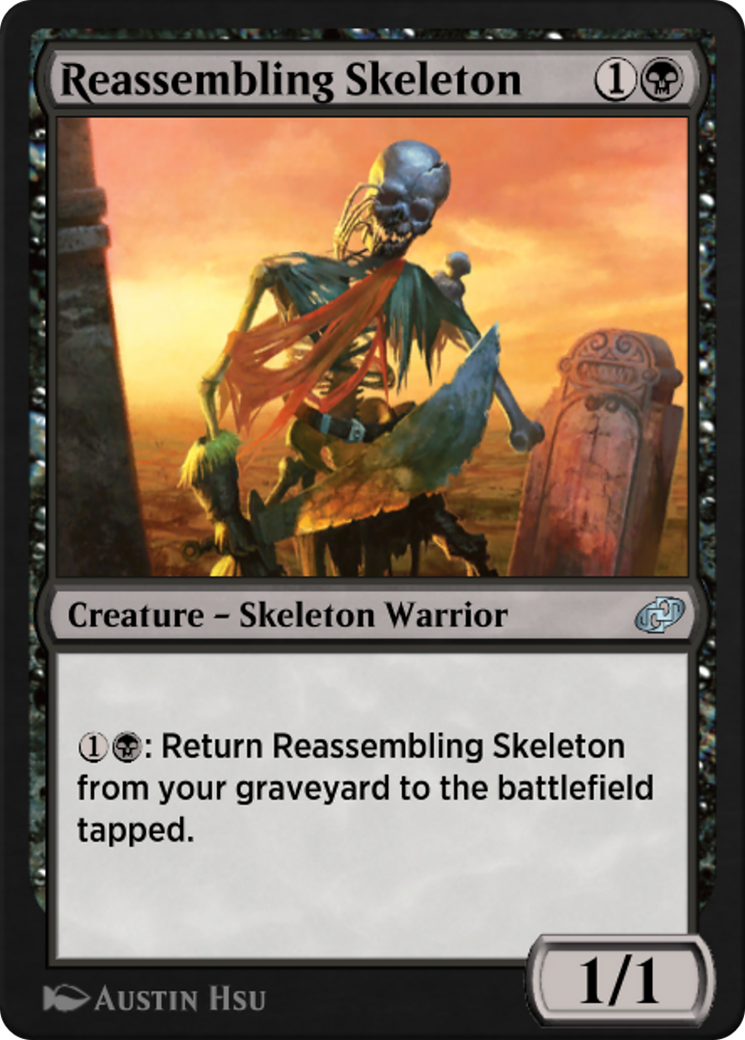 Reassembling Skeleton (J21-785) - Jumpstart: Historic Horizons - Premium MTG Single from Wizards of the Coast - Just $0! Shop now at Game Crave Tournament Store
