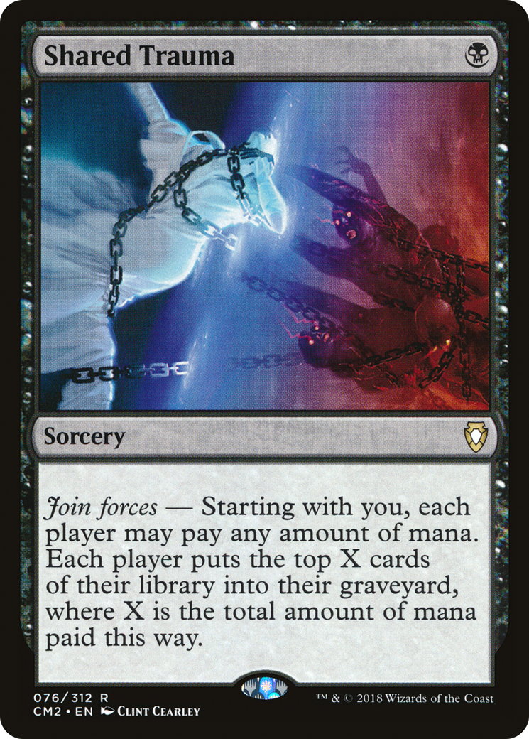 Shared Trauma (CM2-076) - Commander Anthology Volume II - Premium MTG Single from Wizards of the Coast - Just $0.08! Shop now at Game Crave Tournament Store
