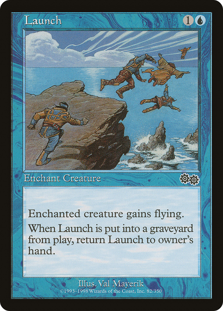 Launch (USG-082) - Urza's Saga - Premium MTG Single from Wizards of the Coast - Just $0.08! Shop now at Game Crave Tournament Store