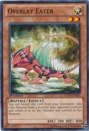 Overlay Eater (GAOV-EN007) - Galactic Overlord 1st Edition - Premium Yugioh Single from Konami - Just $0.25! Shop now at Game Crave Tournament Store