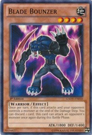 Blade Bounzer (GAOV-EN010) - Galactic Overlord Unlimited - Premium Yugioh Single from Konami - Just $0.25! Shop now at Game Crave Tournament Store