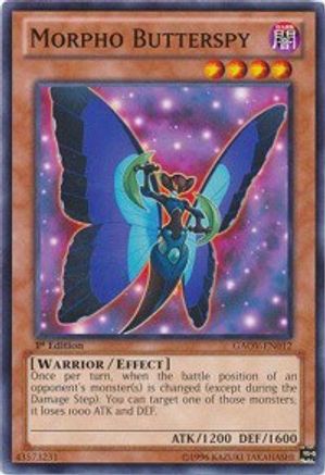 Morpho Butterspy (GAOV-EN012) - Galactic Overlord 1st Edition - Premium Yugioh Single from Konami - Just $0.25! Shop now at Game Crave Tournament Store