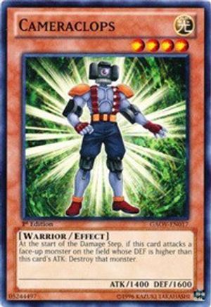 Cameraclops (GAOV-EN017) - Galactic Overlord Unlimited - Premium Yugioh Single from Konami - Just $0.25! Shop now at Game Crave Tournament Store