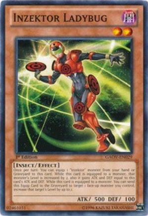 Inzektor Ladybug (GAOV-EN029) - Galactic Overlord 1st Edition - Premium Yugioh Single from Konami - Just $0.25! Shop now at Game Crave Tournament Store