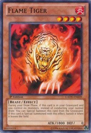 Flame Tiger (GAOV-EN039) - Galactic Overlord Unlimited - Premium Yugioh Single from Konami - Just $0.25! Shop now at Game Crave Tournament Store