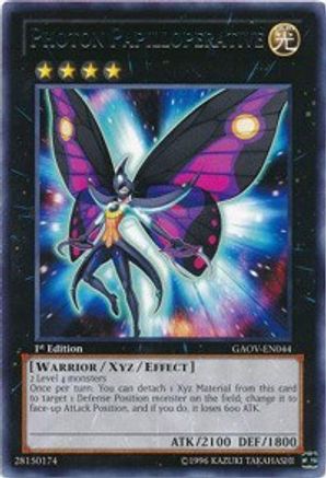 Photon Papilloperative (GAOV-EN044) - Galactic Overlord Unlimited - Premium Yugioh Single from Konami - Just $0.35! Shop now at Game Crave Tournament Store