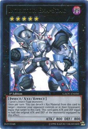 Inzektor Exa-Stag (GAOV-EN050) - Galactic Overlord 1st Edition - Premium Yugioh Single from Konami - Just $0.47! Shop now at Game Crave Tournament Store