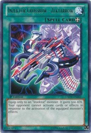 Inzektor Crossbow - Zektarrow (GAOV-EN061) - Galactic Overlord Unlimited - Premium Yugioh Single from Konami - Just $0.25! Shop now at Game Crave Tournament Store