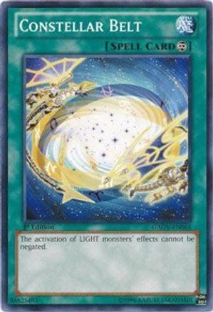 Constellar Belt (GAOV-EN064) - Galactic Overlord Unlimited - Premium Yugioh Single from Konami - Just $0.25! Shop now at Game Crave Tournament Store