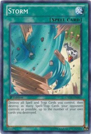 Storm (GAOV-EN065) - Galactic Overlord Unlimited - Premium Yugioh Single from Konami - Just $0.25! Shop now at Game Crave Tournament Store