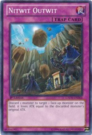 Nitwit Outwit (GAOV-EN066) - Galactic Overlord Unlimited - Premium Yugioh Single from Konami - Just $0.25! Shop now at Game Crave Tournament Store