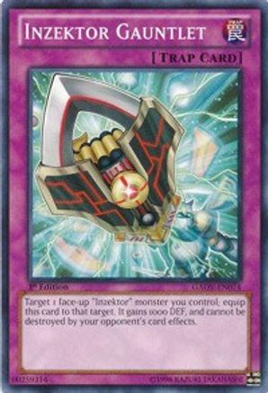 Inzektor Gauntlet (GAOV-EN074) - Galactic Overlord 1st Edition - Premium Yugioh Single from Konami - Just $0.25! Shop now at Game Crave Tournament Store