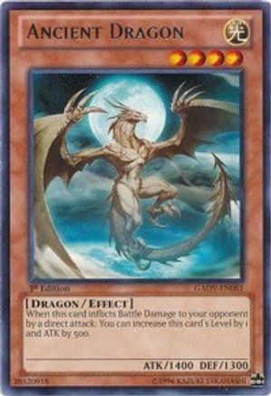 Ancient Dragon (GAOV-EN081) - Galactic Overlord 1st Edition - Premium Yugioh Single from Konami - Just $0.26! Shop now at Game Crave Tournament Store
