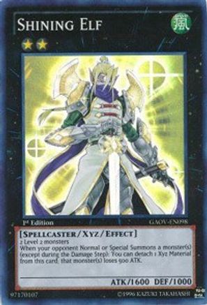 Shining Elf (GAOV-EN098) - Galactic Overlord Unlimited - Premium Yugioh Single from Konami - Just $0.30! Shop now at Game Crave Tournament Store