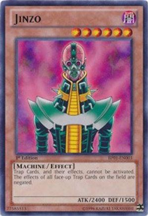 Jinzo (BP01-EN003) - Battle Pack: Epic Dawn 1st Edition - Premium Yugioh Single from Konami - Just $0.36! Shop now at Game Crave Tournament Store