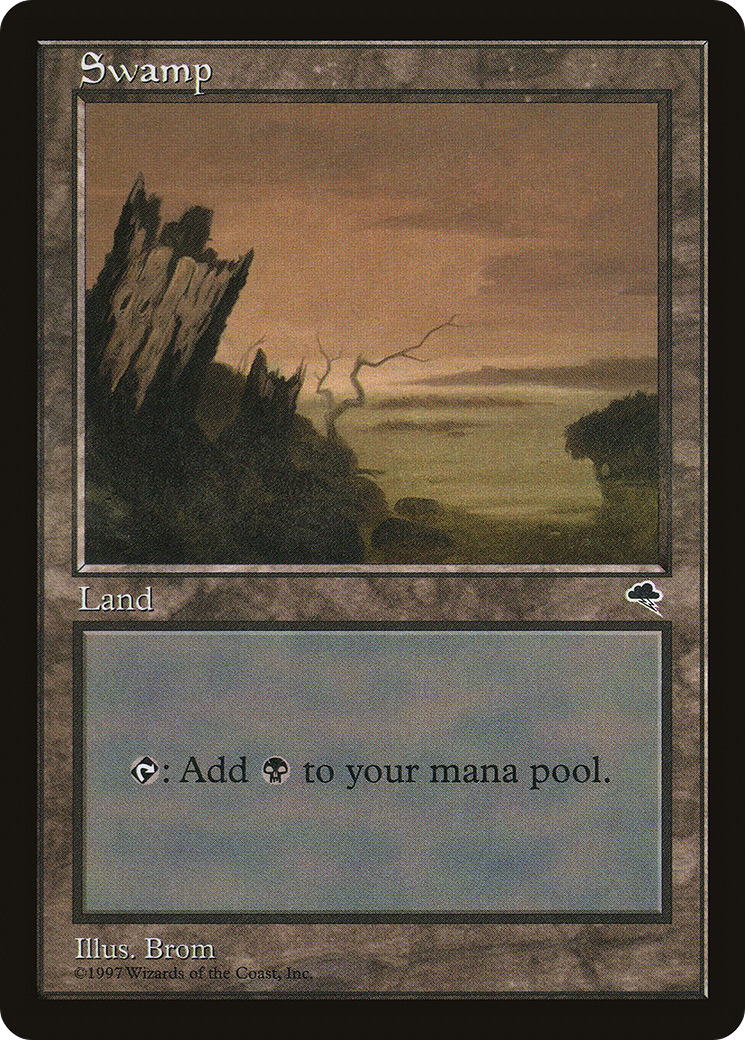 Swamp (TMP-339) - Tempest - Premium MTG Single from Wizards of the Coast - Just $0.51! Shop now at Game Crave Tournament Store